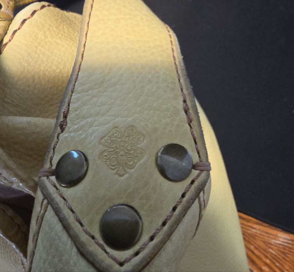 Lucky Brand Mustard Yellow Leather Hobo Bag - Picture 4 of 7